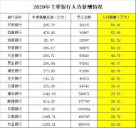 银行＂打工人＂薪资大曝光：平安5